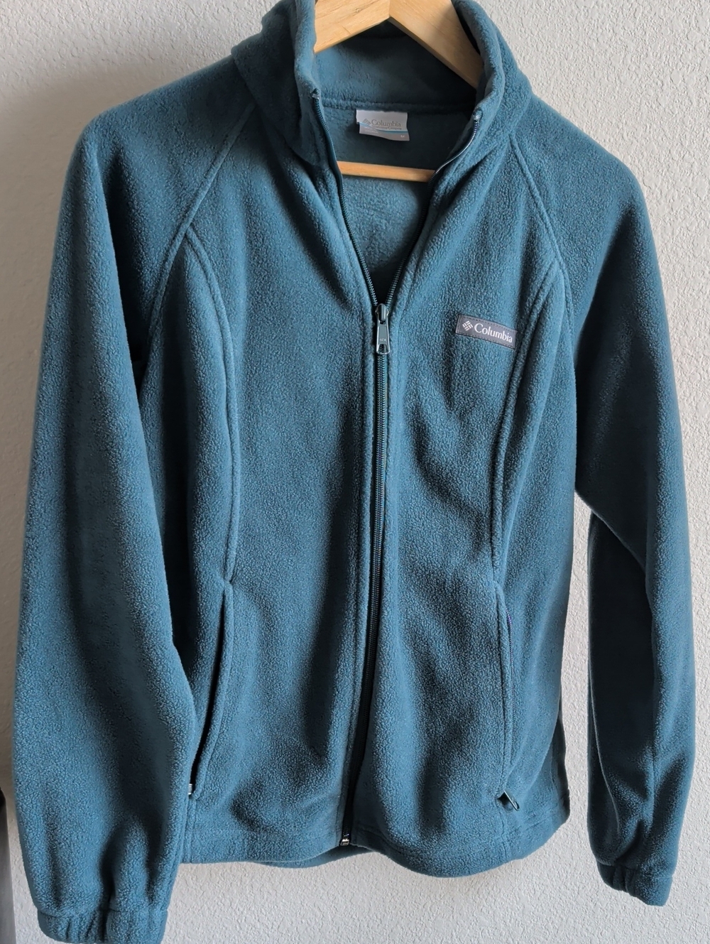 Columbia Women's Teal Full-Zip Fleece Jacket